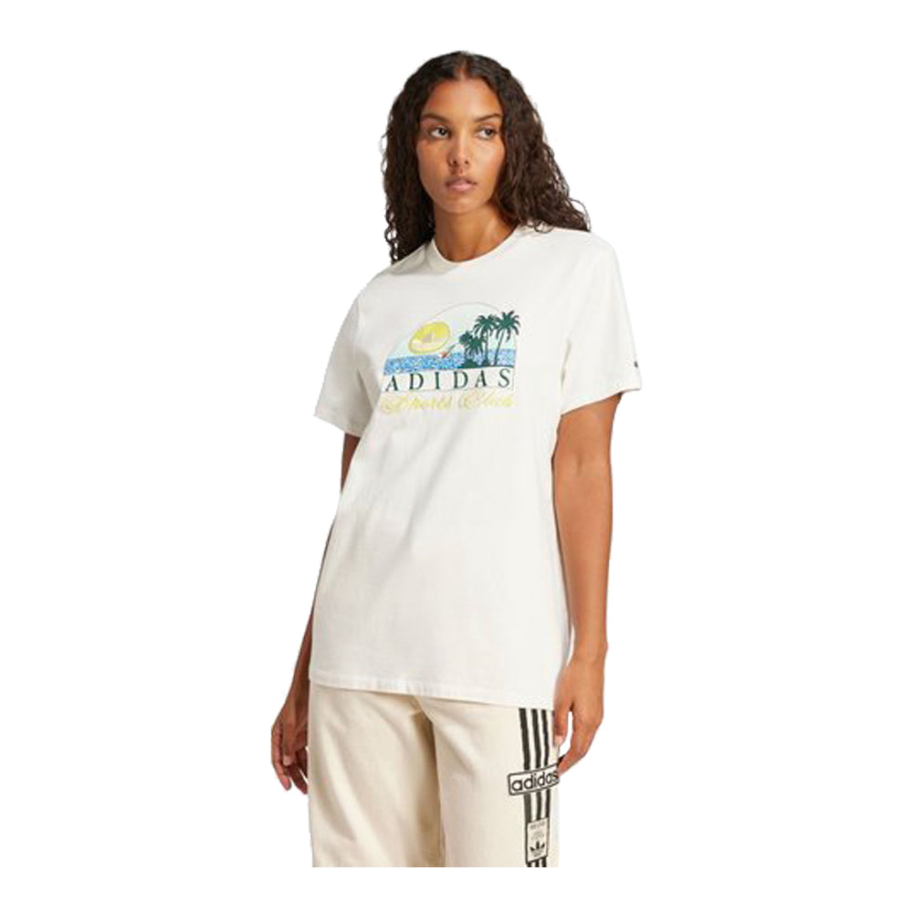 adidas Women's Trefoil Series Island CLUB Loose Tee 1