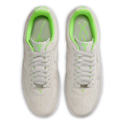 Men's Nike Kobe Air Force 1 Low Vast Grey/Electric Green/White IB0018-006
