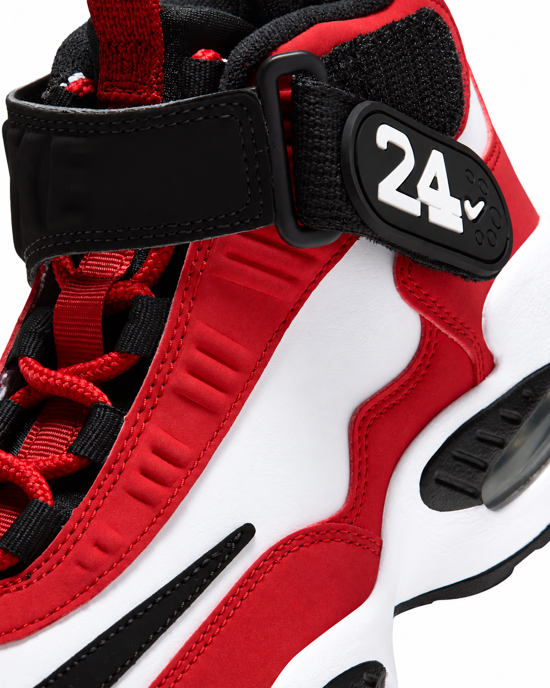 Big Kid's Nike Air Griffey Max 1 White/Black/Varsity Red JA1136-100