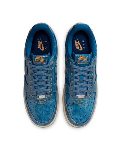 Men's Nike Air Force 1 Patent Denim Coastal Blue/Natural-Flax-Coastal Blue IM5757-400