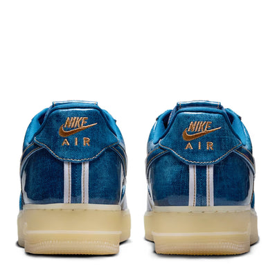 Men's Nike Air Force 1 Patent Denim Coastal Blue/Natural-Flax-Coastal Blue IM5757-400