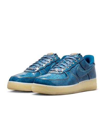 Men's Nike Air Force 1 Patent Denim Coastal Blue/Natural-Flax-Coastal Blue IM5757-400
