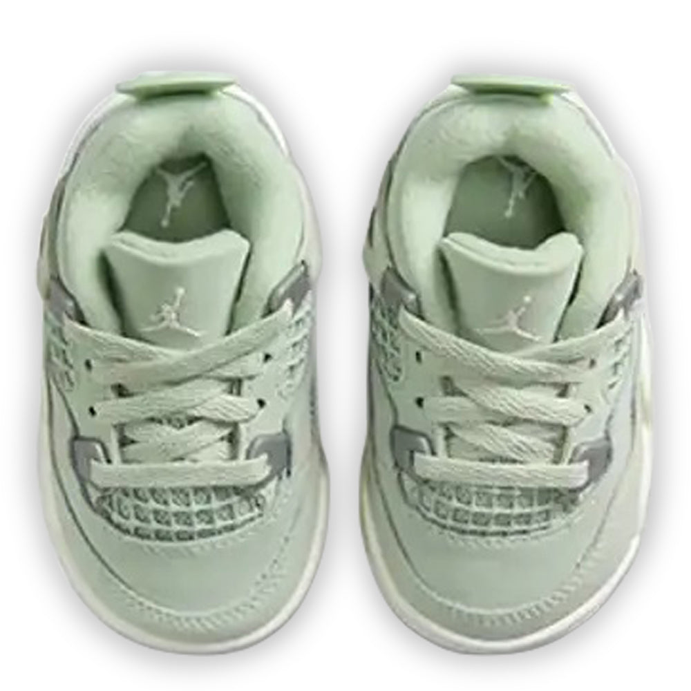 Air Jordan 4 Retro - Seafoam Sail - Toddler Sneakers