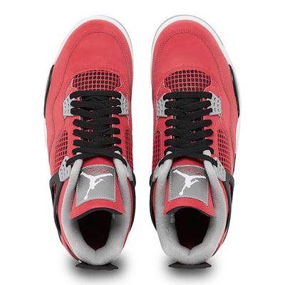 Men's Air Jordan 4 Retro " Toro Bravo" - Red & Black 4