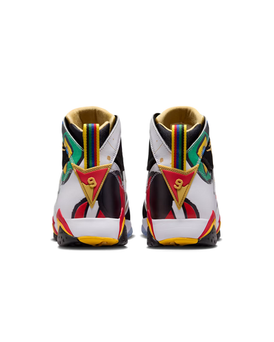 Men's Air Jordan 7 Retro Miro White/Metallic Gold/Sport Red/Varsity Royal IQ6573-100
