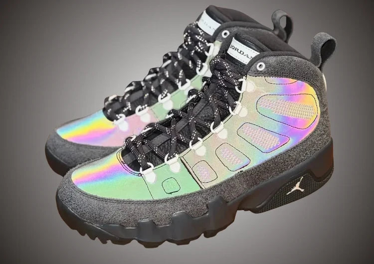 Men's Air Jordan 9 Retro Boot NRG Iridescent Anthracite / Multi-Color IX8455-060