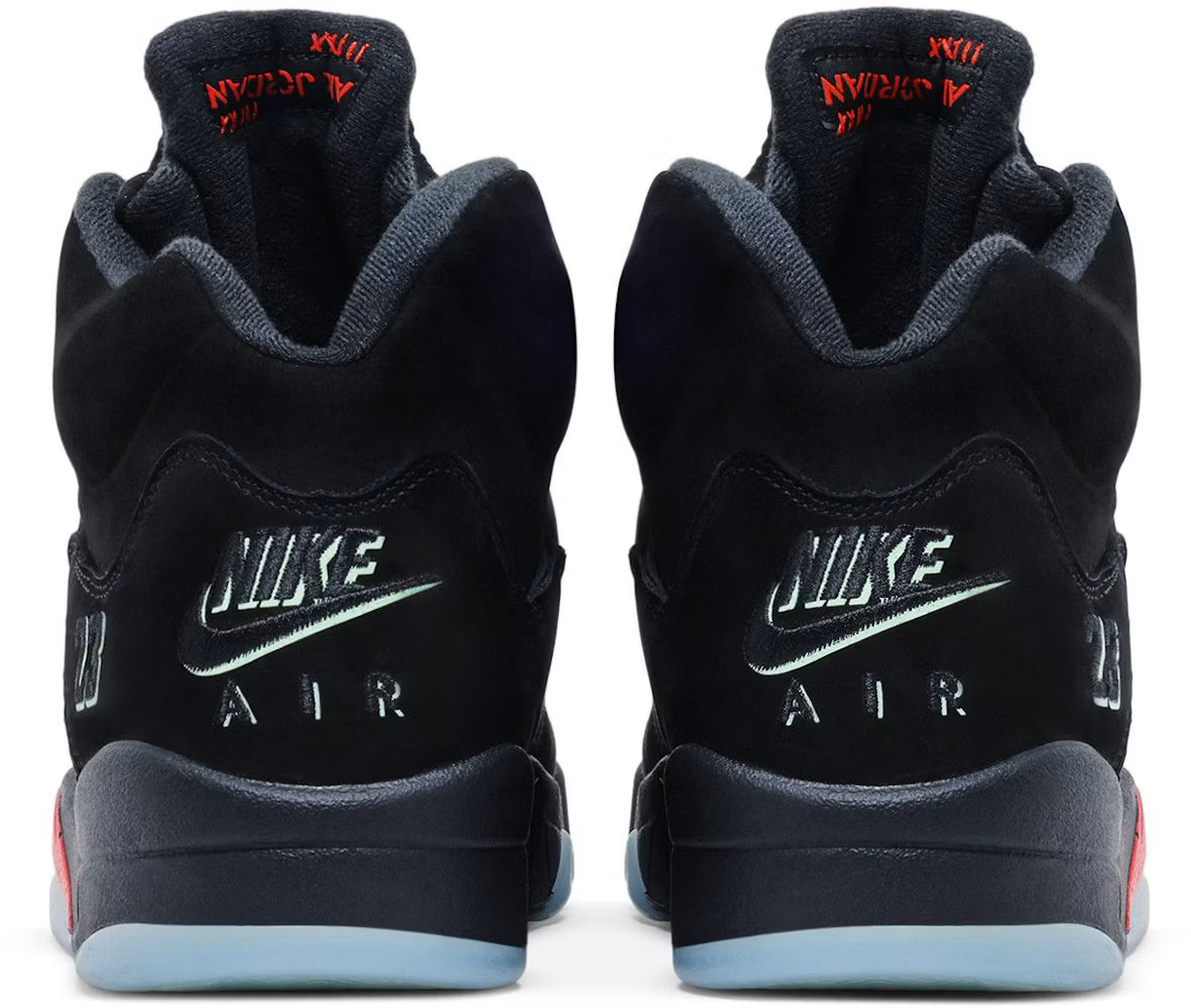 Men's Air Jordan 5 Retro "Halloween" Black/Picante Red/Glow N The Dark HQ7978-001