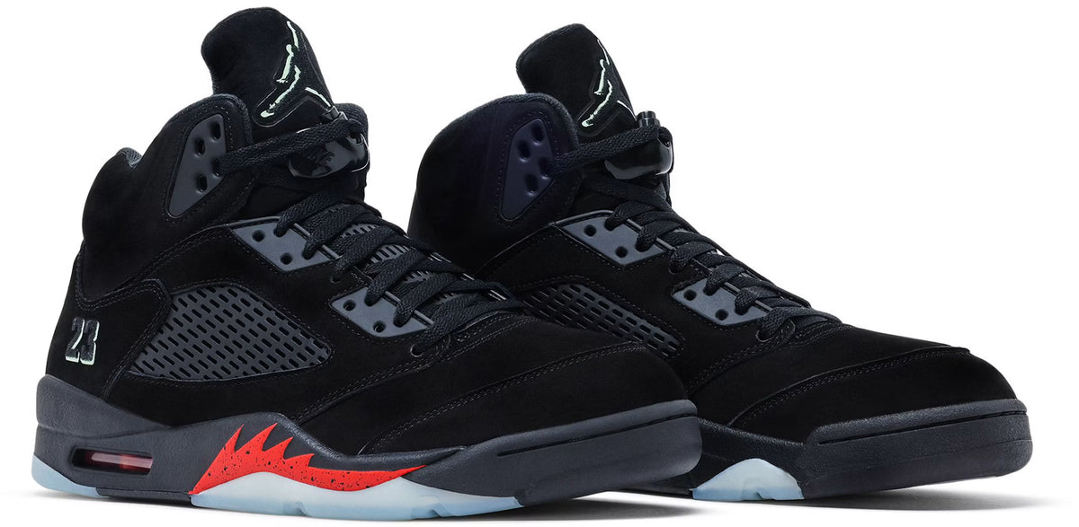 Men's Air Jordan 5 Retro "Halloween" Black/Picante Red/Glow N The Dark HQ7978-001