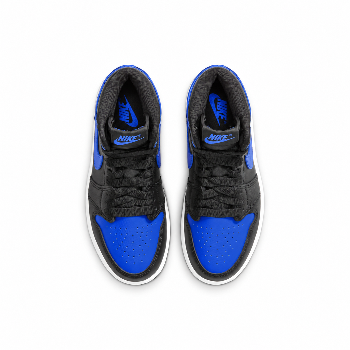 Little Kid's Air Jordan 1 Retro High OG Royal Black/Royal-White FD1412-005