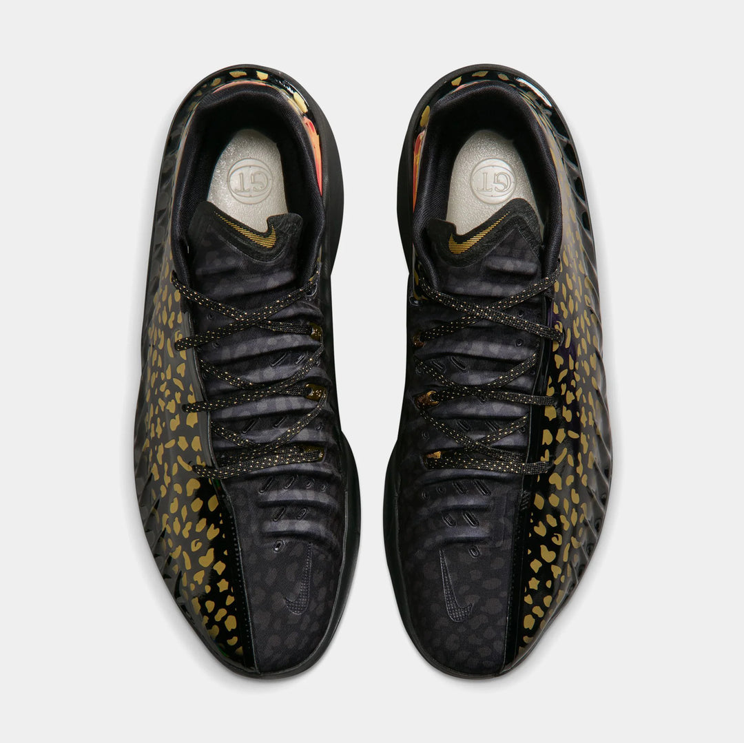 MENS NIKE GT CUT 4 VICTOR WEMBANYAMA BLACK/ BRIGHT CRIMSON/METALLIC GOLD IU1960-001 4