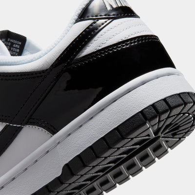 Women's Nike Dunk Low Patent Leather Black/White IV5104-102