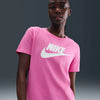 Women's Nike Sportswear Essentials Logo T-Shirt - Playful Pink