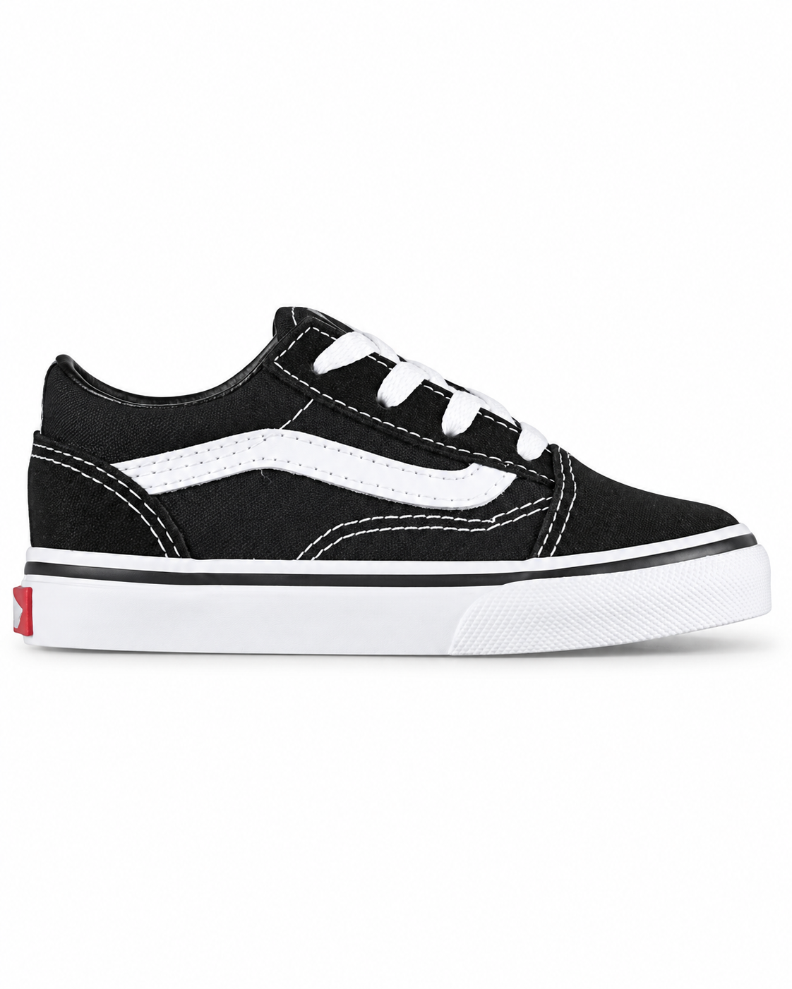 Toddler Vans Old Skool Shoe Black / True White VN0A3TFY6BT