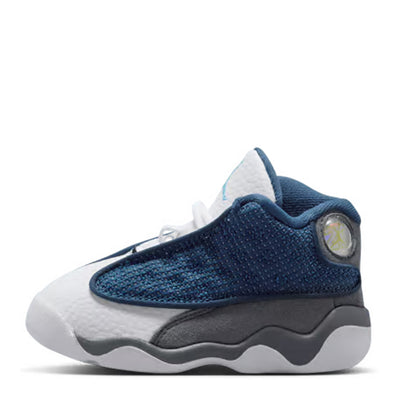 Toddler Air Jordan 13 Retro Flint Navy/University Blue-Flint Grey-White DJ3004-400