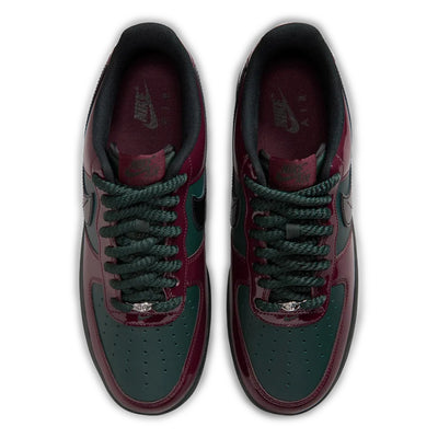 Nike Air Force 1`07 LV8 "Patent Burgundy Crush" Men's Sneakers