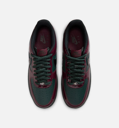 Nike Air Force 1`07 LV8 "Patent Burgundy Crush" Men's Sneakers