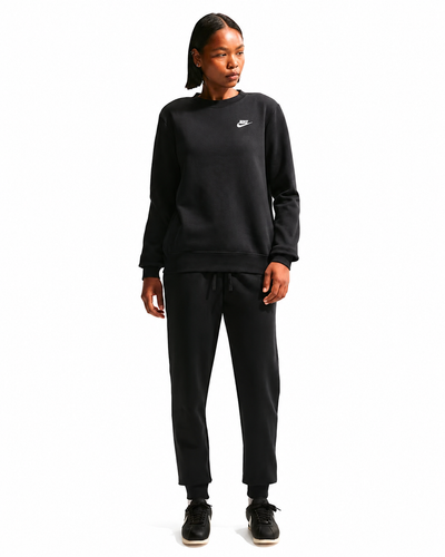 Nike Sportswear Club Fleece Mid-Rise Joggers Black/White DQ5191-010