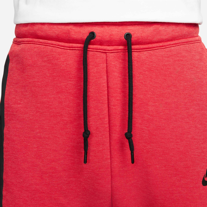 Men's Nike Tech Fleece Joggers Light University Red Heather/Black FB8002-672