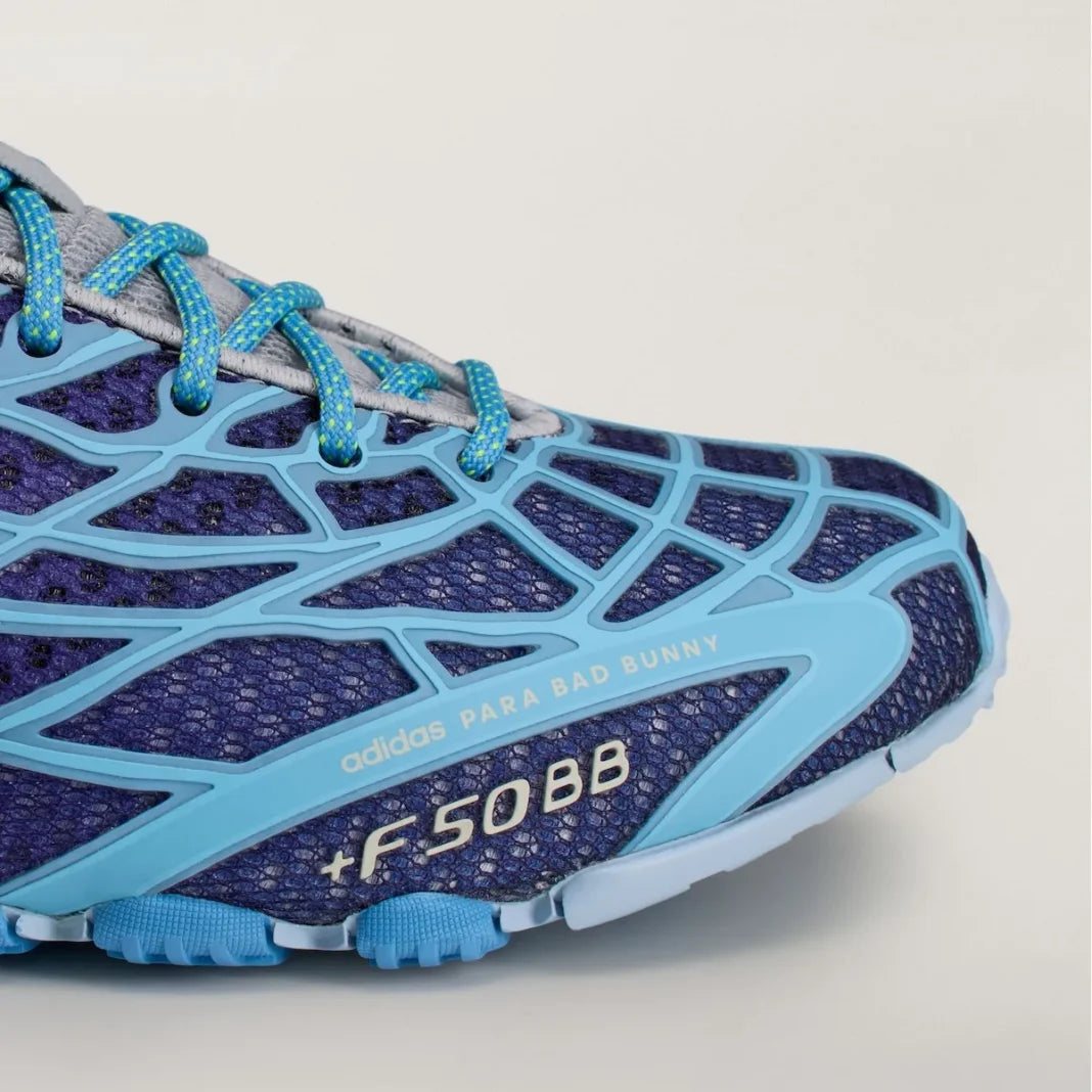 Men's adidas Bad Bunny F50 Ghost Sprint Dark Marine/Light Blue/Clear Sky KI9450