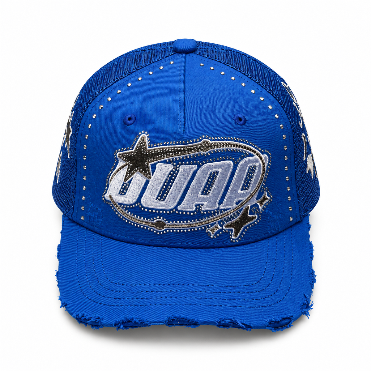 Men's Duaa Water Snapback Hat Blue waterhat-royblu