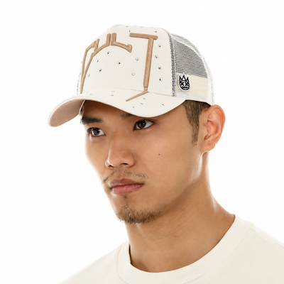 Cult of Individuality Trucker Hat Cult Arch Logo 626ac-ch68a-wiwh