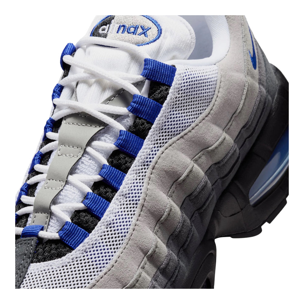 Women's Nike Air Max 95 Big Bubble Black/White/Medium Grey/Old Royal HJ5996-006