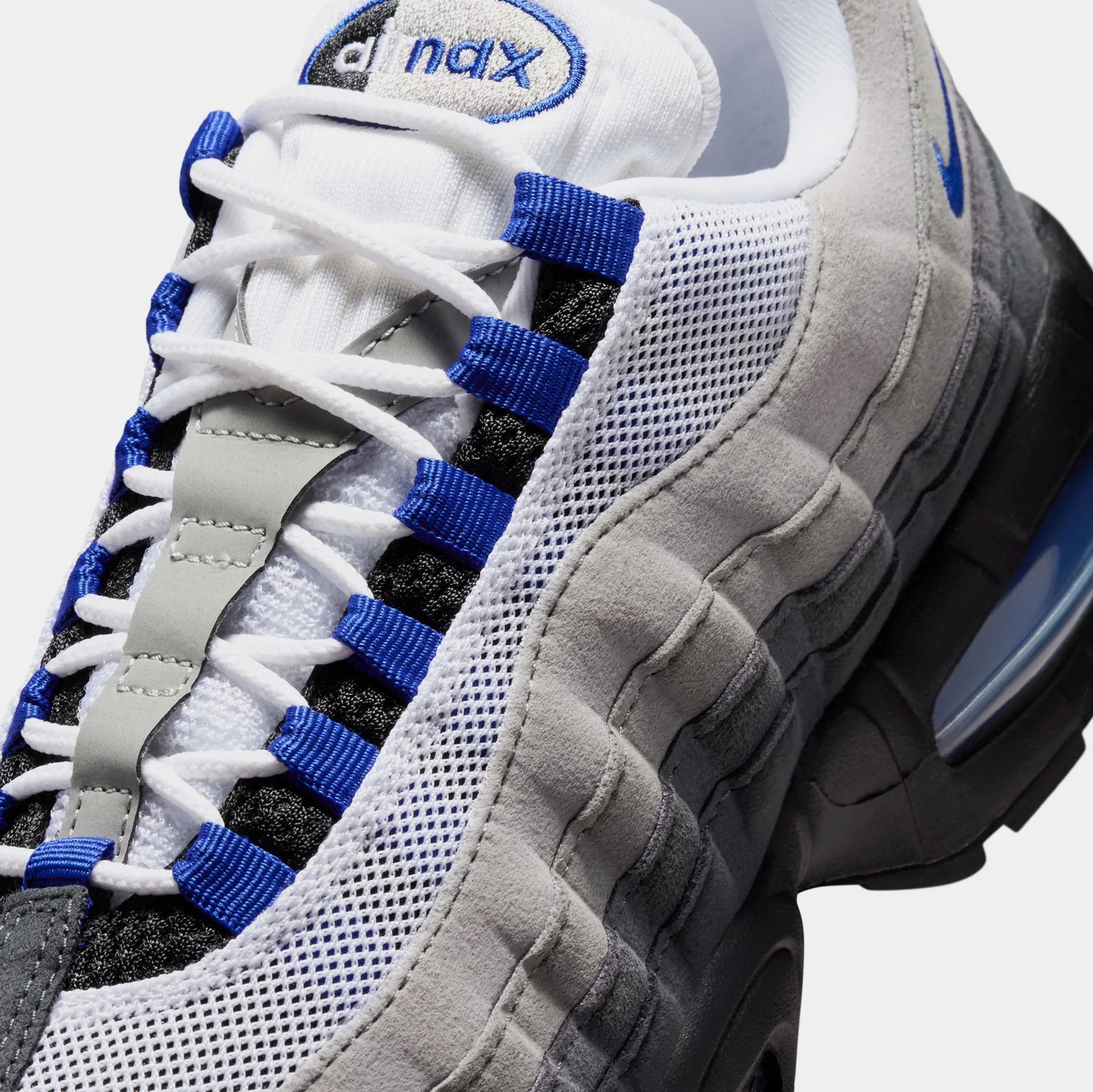 Women's Nike Air Max 95 Big Bubble Black/White/Medium Grey/Old Royal HJ5996-006