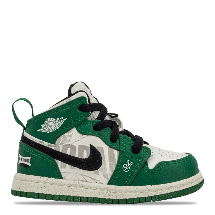 Air Jordan 1 Mid SE Toddler Sneakers - Overbranded