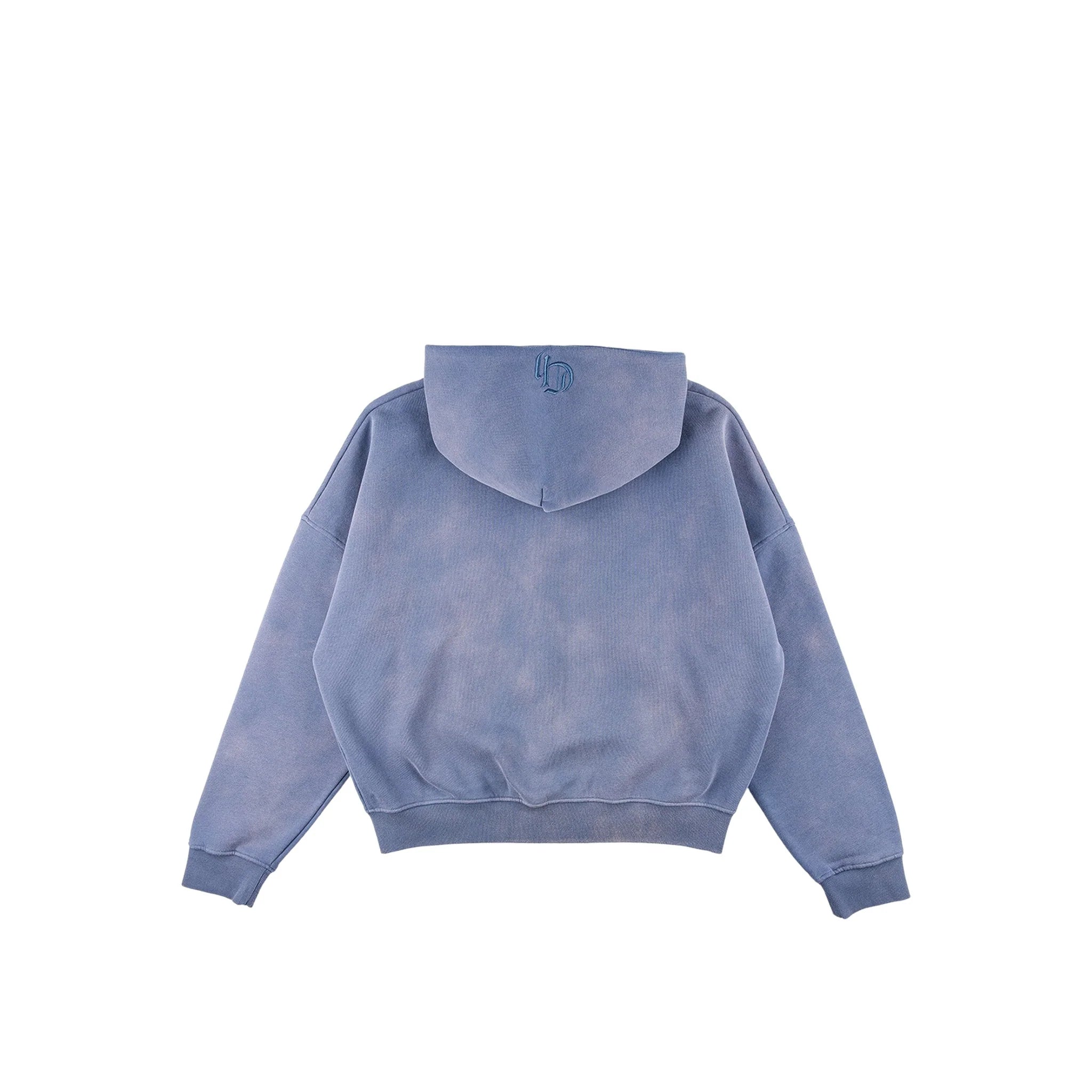Men's Common Hype Zip Up Hoodie Blue ch3980-blue