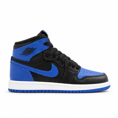 Little Kid's Air Jordan 1 Retro High OG Royal Black/Royal-White FD1412-005
