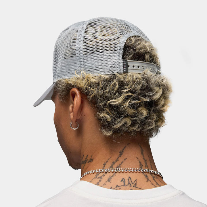 Unisex Jordan Rise Structured Trucker Cap - Grey &amp; Black 2