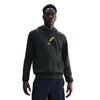 Men's Nike Sportswear Club Sole Food Pullover Fleece Hoodie - Off Noir