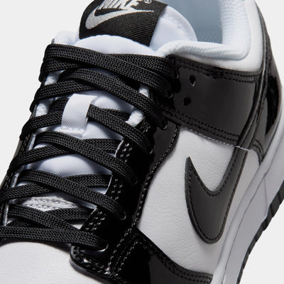 Women's Nike Dunk Low Patent Leather Black/White IV5104-102