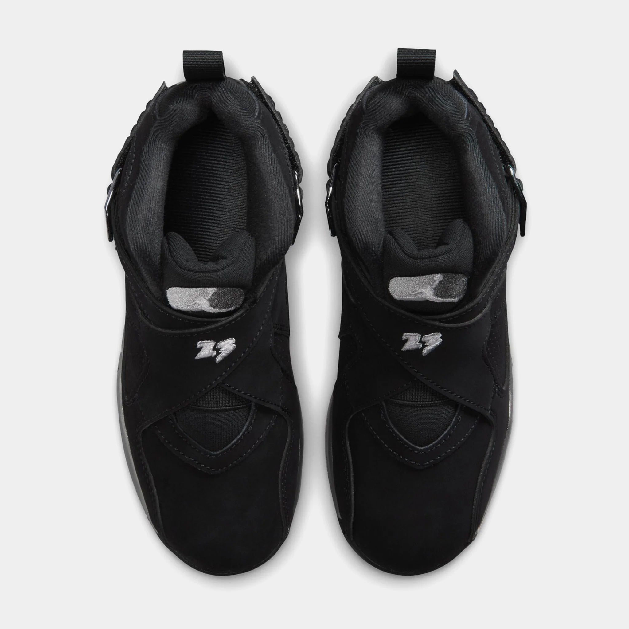 Little Kids Air Jordan 8 Retro Chrome Black/Chrome 305369-007
