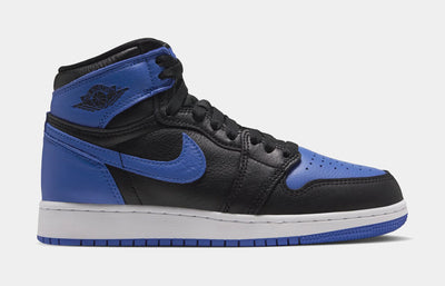 Big Kid's Air Jordan 1 High OG Royal Black/Game Royal/White FD1437-005