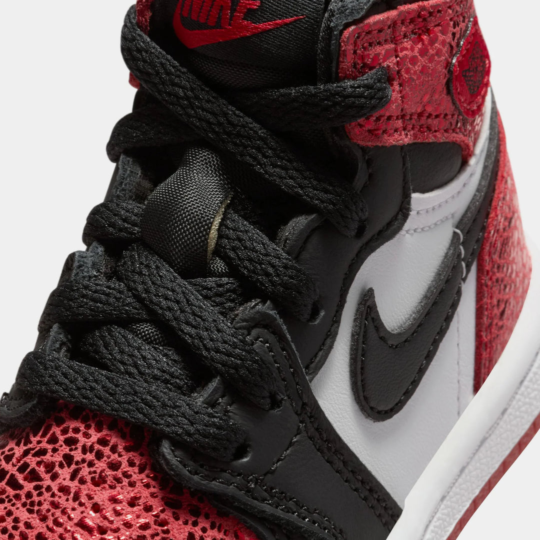Air Jordan 1 Retro High OG Toddler Sneakers - Ruby