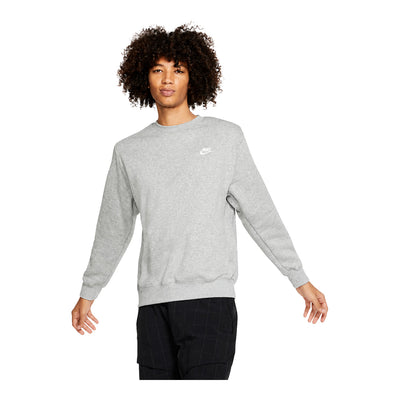Nike Sportswear Club Fleece Sweatshirt Dark Grey Heather/White BV2662-063