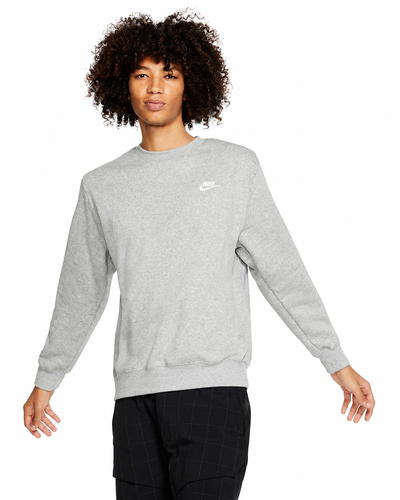 Nike Sportswear Club Fleece Sweatshirt Dark Grey Heather/White BV2662-063