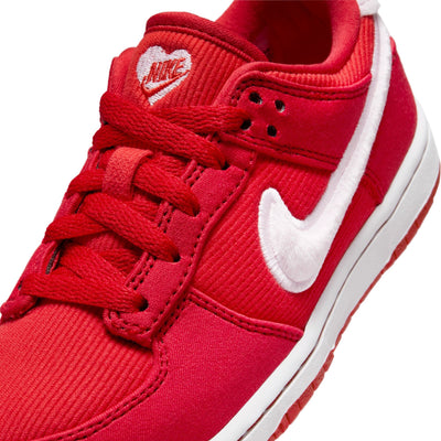 Little Kid's Nike Dunk Low Fire Red/Pink Foam FZ3549-612