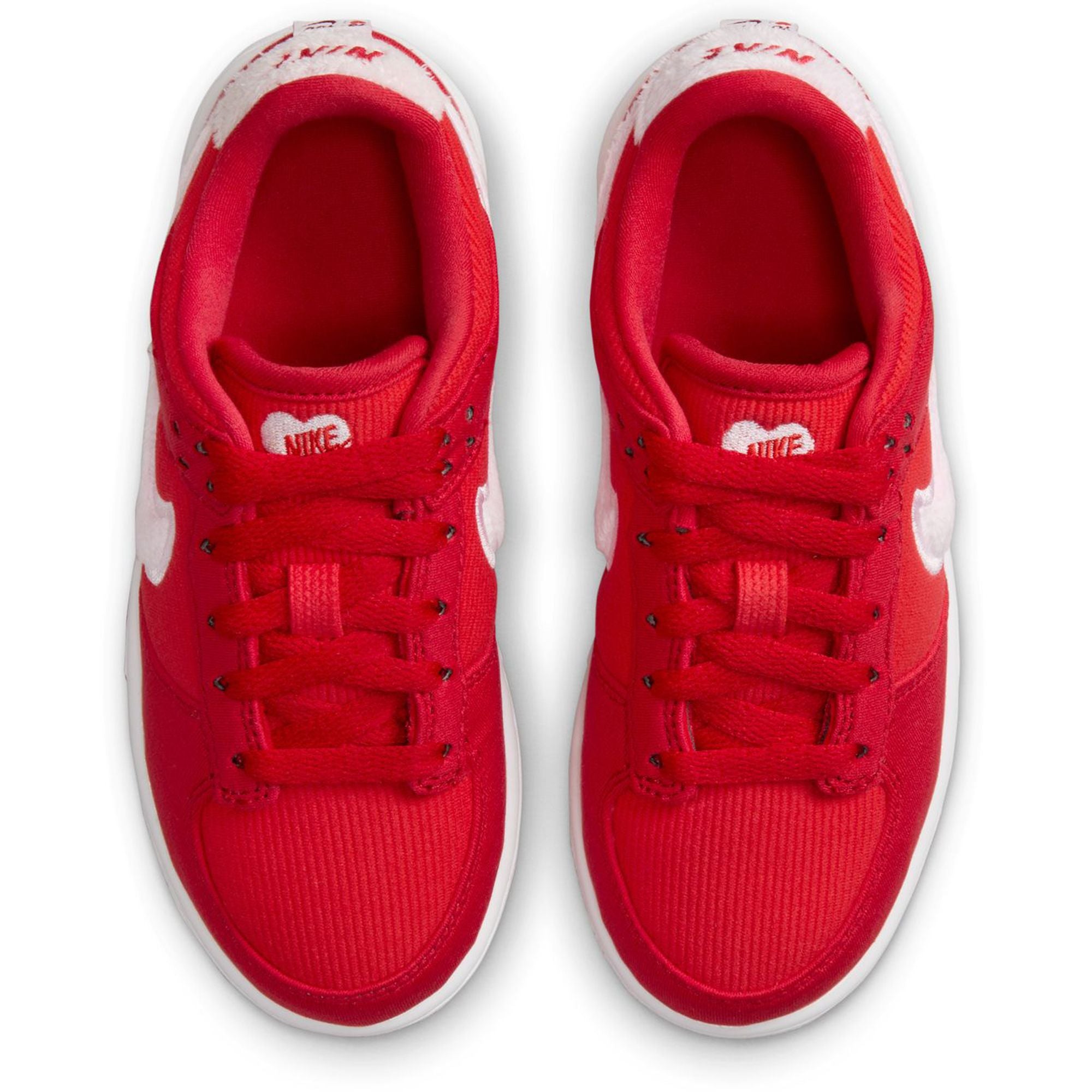 Little Kid's Nike Dunk Low Fire Red/Pink Foam FZ3549-612