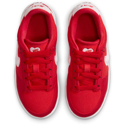 Little Kid's Nike Dunk Low Fire Red/Pink Foam FZ3549-612