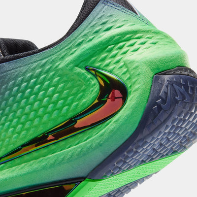 Men's Nike Ja 4 Nightmare Obsidian/Black/Voltage Green/Metallic Silver IM4135-405