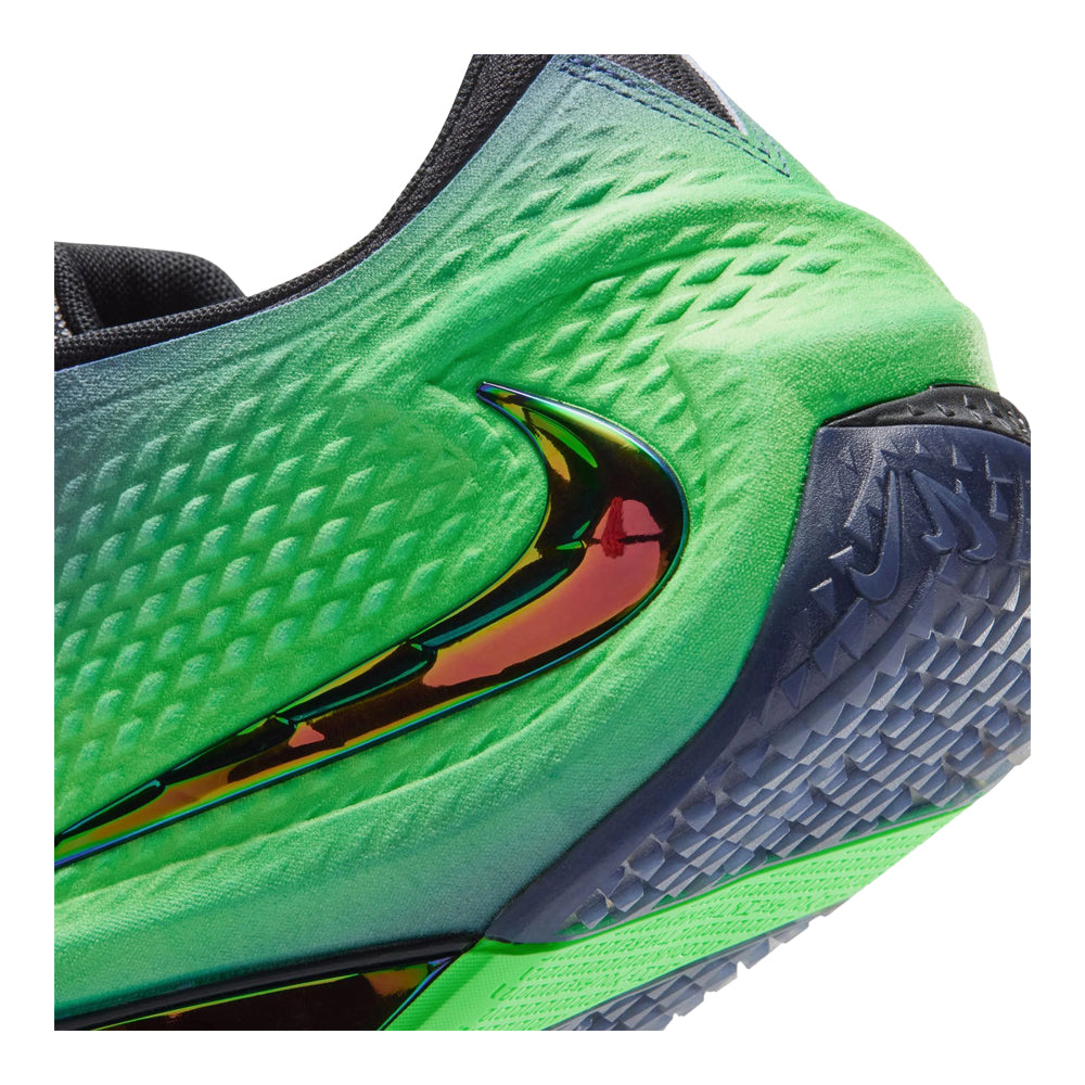 Men's Nike Ja 4 Nightmare Obsidian/Black/Voltage Green/Metallic Silver IM4135-405