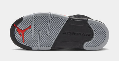 Little Kid's Air Jordan 5 Retro Halloween Black/Black/Picante Red/Glow N The Dark HQ7979-001