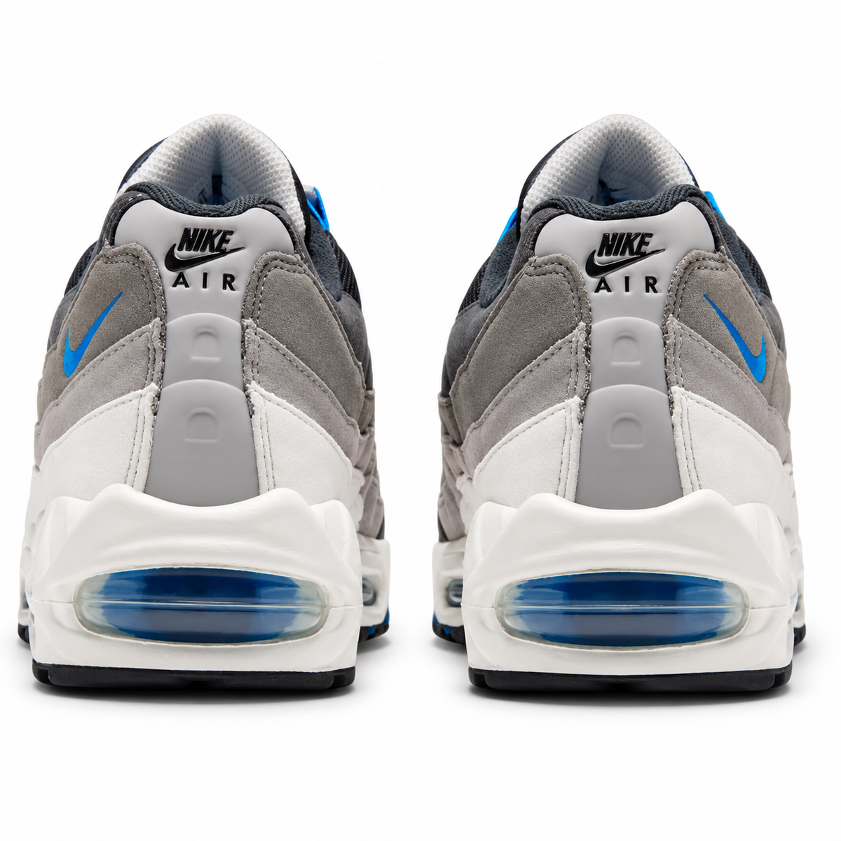 Men's Nike Air Max 95 Big Bubble Premium Anthracite/Light Graphite/Light Charcoal/Blue SparkJA0980-060