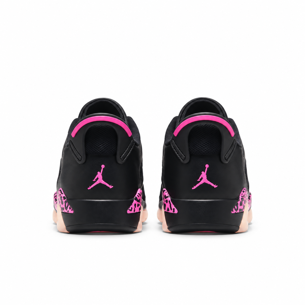 Big Kid's Air Jordan 6 Retro Low Black/White/Fierce Pink 768878-001