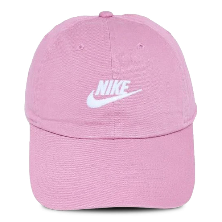 Unisex Nike Club Unstructured Futura Wash Cap - Elemental Pink/White 3