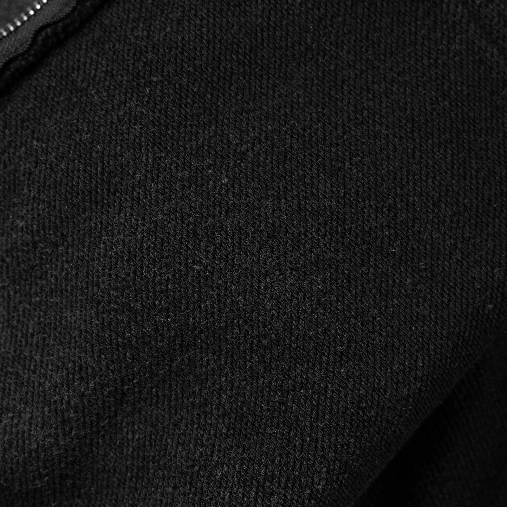 Men's Common Hype Varsity Zip Up Hoodie Black ch56484-blk