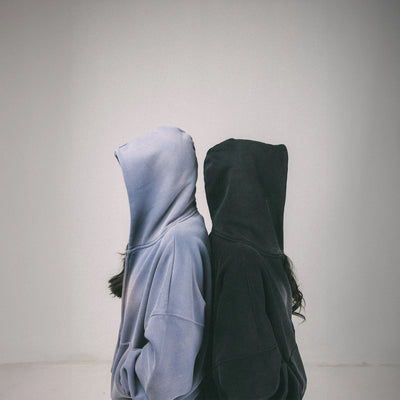 Men's Common Hype Zip Up Hoodie Blue ch3980-blue