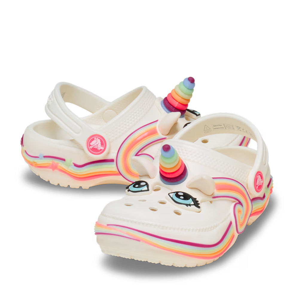 Crocs Classic IAM Unicorn Lights Toddler Clogs